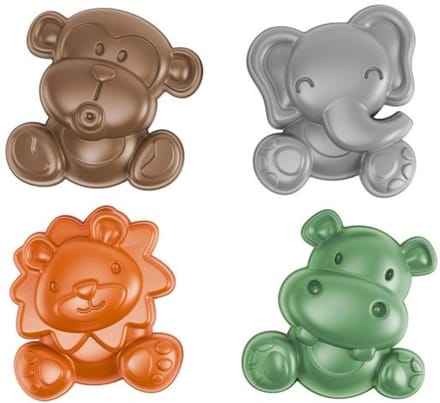 Adriatic zandvormen wilde dieren set a 4