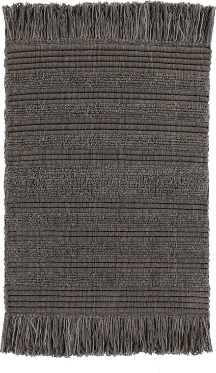 Heckettlane Nukus - Badmat - 70x120 cm - Classic Anthracite