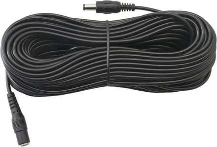 Verlengkabel 2,1 mm x 5,5 mm voor 12V - 15 meter DC Kabel voor CCTV