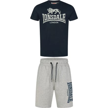 Lonsdale Mair T-shirt & korte broek set, normale pasvorm