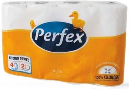 Perfex Keukenpapier 4 Rollen 2 Laags