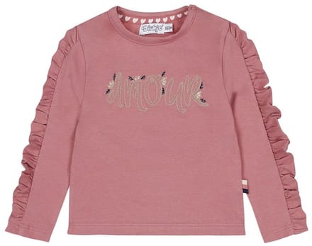 Dirkje Meisjes T-shirt - Mauve