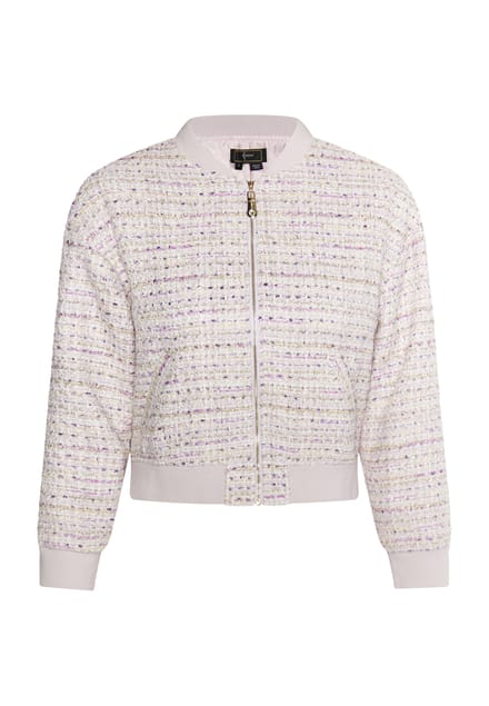 Faina Boucle blouson Dames Lavendel veelkleurig