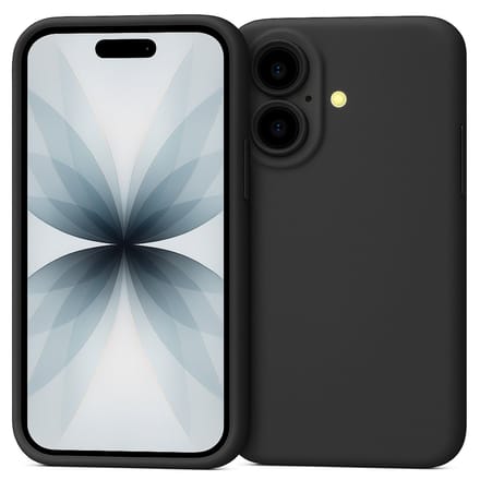 Hoesje geschikt voor iPhone 17 - Mat Back Case Zwart