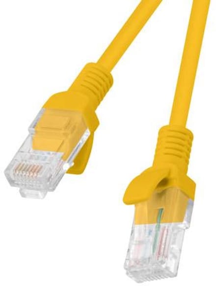 Lanberg Patchcord Utp Cat.6 10M Voor Efficiënte Aansluiting Op Desktopcomputer