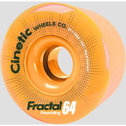 Cinetic Fractal 80a Skateboardwielen Goud 64 x 46 mm