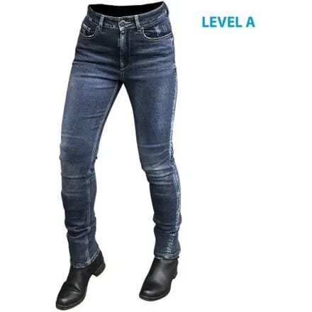 Motorjeans voor dames Overlap Jessy
