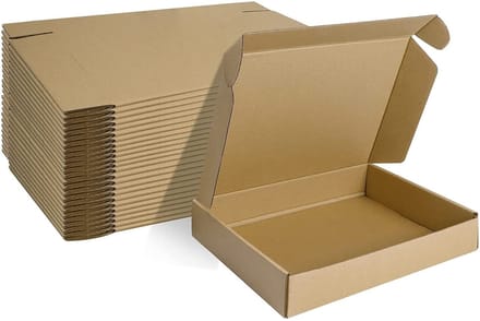 Dailygoods - Kleine Verzendingdozen - 25 Stuks Opvouwbare Kartonnen Dozen