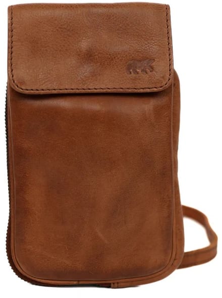 Bear Design Romee Telefoontasje - Cognac