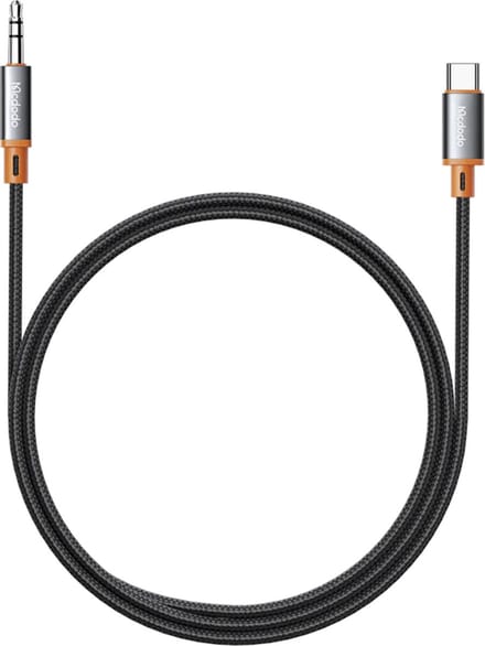 Mcdodo® Adapter Jack 3.5mm naar USB-C - Kabel - AUX - met DAC - 1m