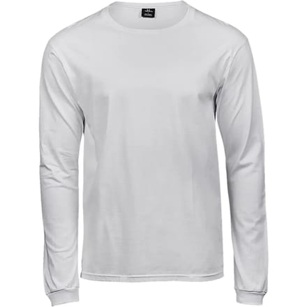 Tee Jays - Fashion Sof T-shirt lange mouwen - White maat 4XL