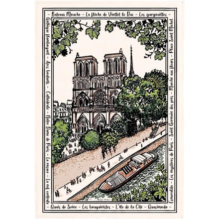 Theedoek Winkler Notre dame