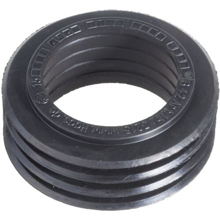 HAAS flush pipe connector 60 x 41.5 mm UP 3215
