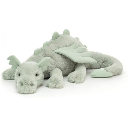 Internet celebrity sky dragon pop grappig jely pluche speelgoed regenboog sneeuw draak pop groot kussen cadeau 50cm