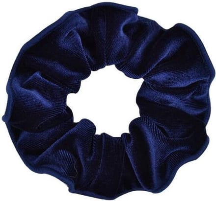 New Age Devi - Meisjes Scrunchie - Donkerblauw
