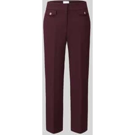 regular fit broek met viscose, model 'ALARA'