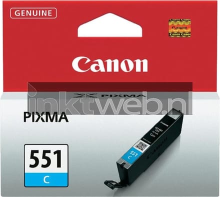 Canon CLI-551C - Inktcartridge - Origineel - Standaard capaciteit - Cyaan