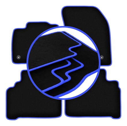 CARLUX-BLUE automatten voor: Ford Galaxy MK3 minivan (2015-)