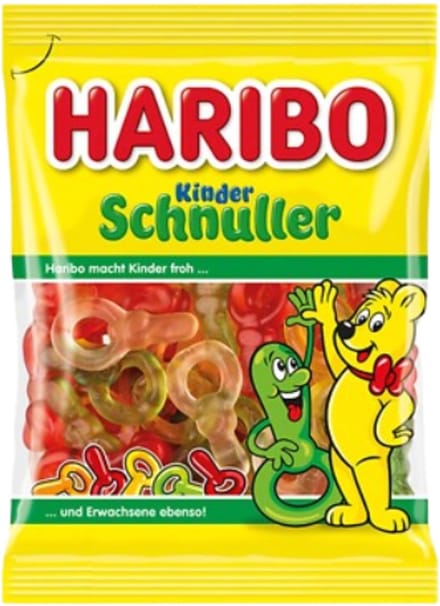 Haribo Kinder Sleutels – Fruitgom – Halal - 24 x 100gram Voordeeldoos