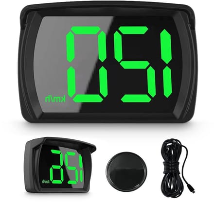 Auto Snelheidsmeter HUD - Digitale Snelheidsmeter Auto - Veilig Rijden - Head-Up Display - 8 x 1 x 1 cm