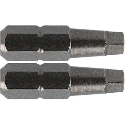 Labor schroefbit Vierkant 2x25mm (2 Stuks)