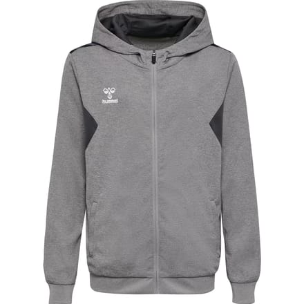 Kinder trainingsjack van polyester met capuchon en ritssluiting Hummel Authentic