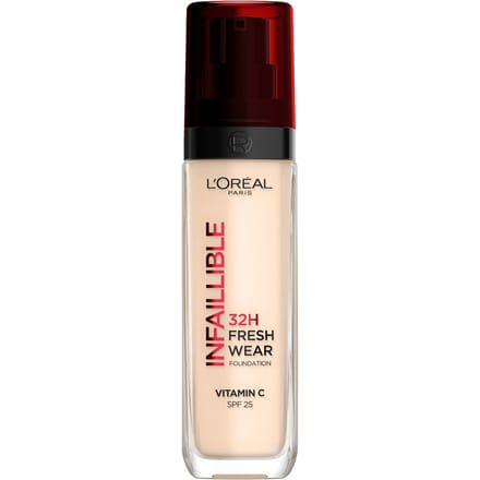 L’Oréal Paris Infaillible 32HR Fresh Wear Foundation - 10 - Langhoudende Foundation met SPF 25 en vitamine C - 30ML