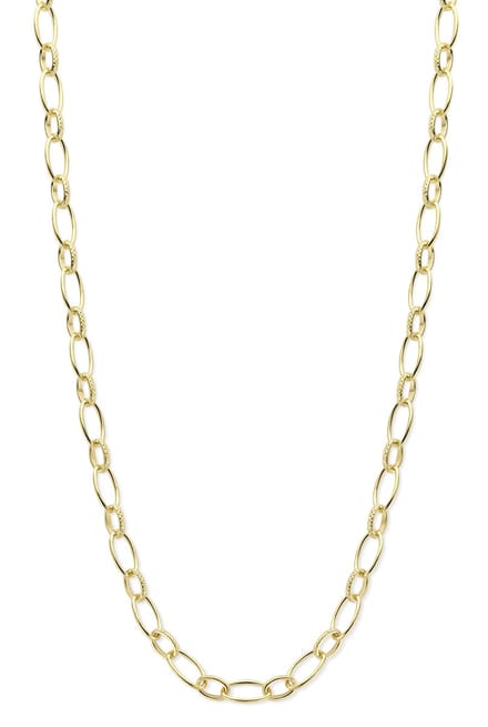 Mori Gold Filté 6,0mm breed collier, Anker met Gedraaide schakels, goud gevuld 1/20