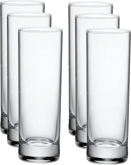 Bormioli Rocco Longdrink glazen Gina - 12x stuks - 28,7 cl/287 ml - water/sap/frisdrank