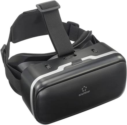 VR Bril - Virtual Reality Bril 3D Bril - Films en Games - Verstelbare Beeldinstellingen - 47 - 67 inch - Zwart