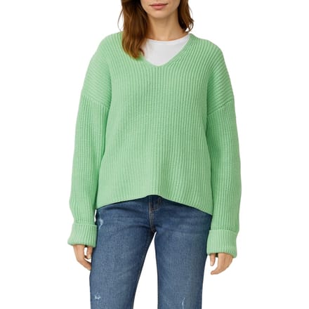 s.Oliver Pullovers Green Größe: 42 | Pullover Outlet | Damen | Grün