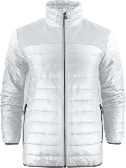Printer Quilted Jas Expedition Man 2261057 Wit - Maat 4XL