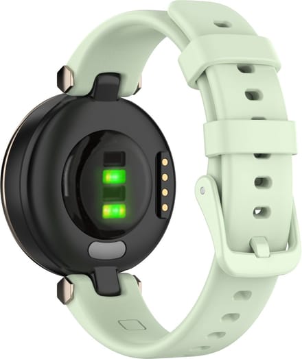 By Qubix - Siliconen bandje - Groen - Geschikt voor Garmin Lily