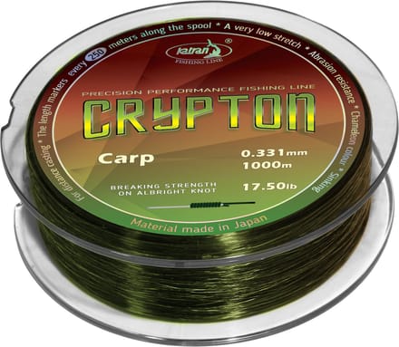 Crypton Carp 33/00 Onzichtbare Cameleon Lijn 1.000 meter Zinkende Vislijn Karperlijn Extra Strong