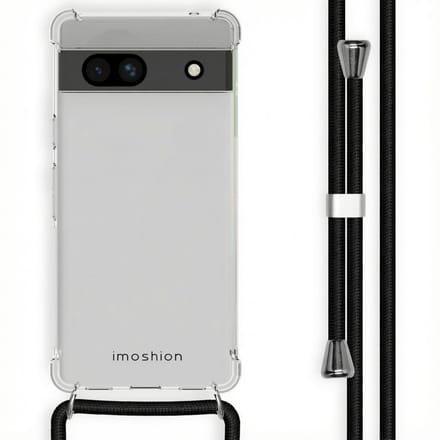 imoshion Hoesje - Geschikt voor Google Pixel 7a - Backcover met koord - Zwart