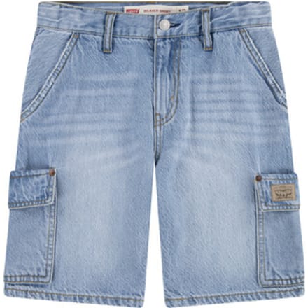 Levi´s ® Kids Denim Cargos Korte Broek Blauw 8 Years Kinderen