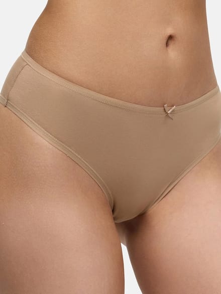 cfab - Katoenen Braziliaanse slips - Pak van 3 - Beige - XL
