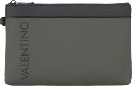 VALENTINO accessoiretas Dragonhawk Soft Cosmetic Case Milit / Nero donkergroen