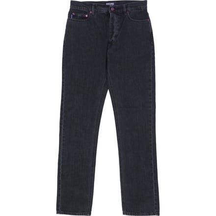 Herenjeans Pocket Regular Denim Zwart