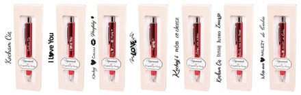 Cresco Metalen Pen in Cadeau Etui - Rode Pen met Opdruk
