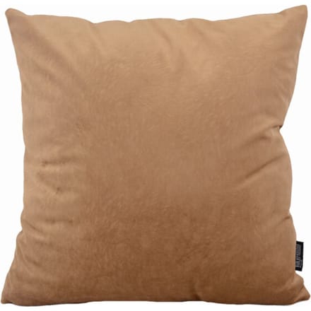 Gek op kussens! Sierkussen velvet chic brown | 45 x 45 cm | velvet/polyester