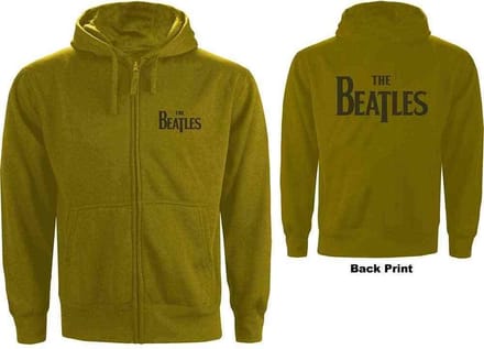 The Beatles - Drop T Logo Vest met capuchon - L - Groen