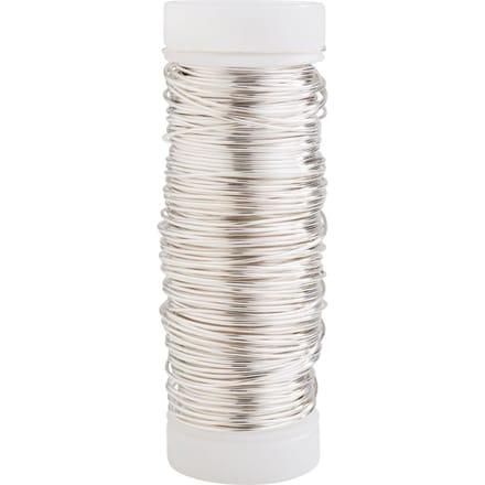 Koperdraad, zilverkleurig, 0,50 mm