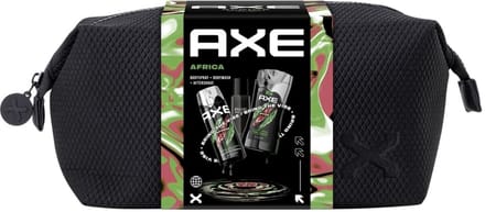 Axe Africa met toilettas
