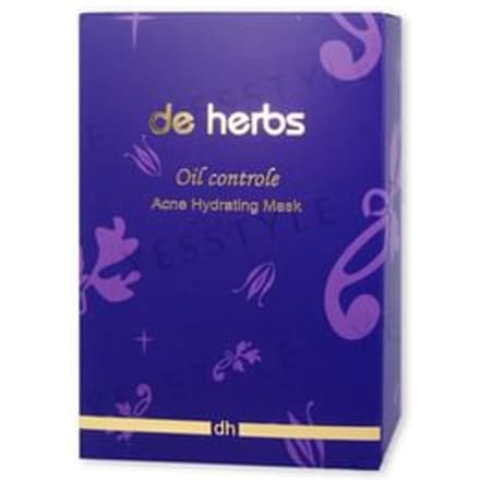 de herbs - Oil Controle Acne Hydrating Mask 6 pcs