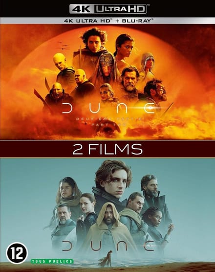 Dune 1 - 2 (4K Ultra HD Blu-ray)