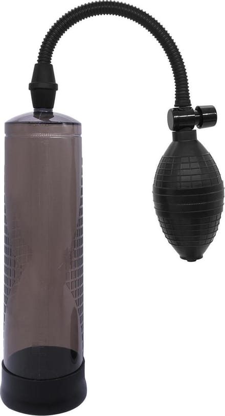 Power Escorts - Power Pump Zwart - Penis Pomp - Penis vergroter - 22 CM