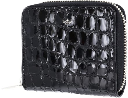 Golden Head Leren portemonnee Cayenne RFID Protect RV-Börse 3313 Schwarz zwart