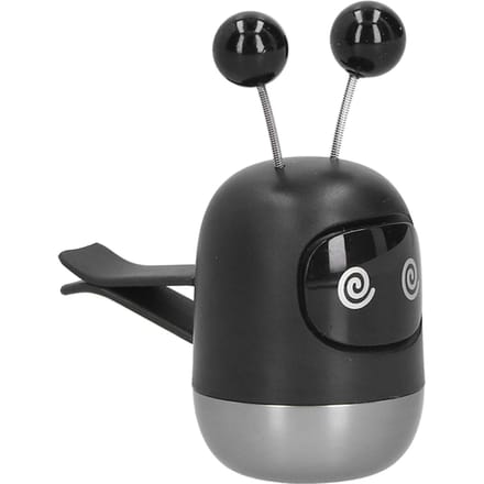 Auto Vent Outlet Verfrisser Schattige Robot Airconditioning Aromatherapie Geur Aluminiumlegering Type 1 gray