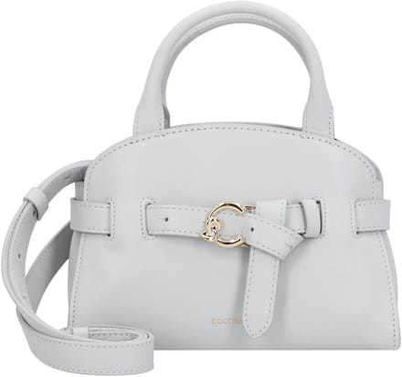 Coccinelle Sabine Handtas Leder 22 cm - Dames - snow